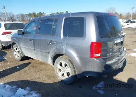 2015 Honda Pilot Ex-L from USA, damaged, VIN 5FNYF4H57FB043012